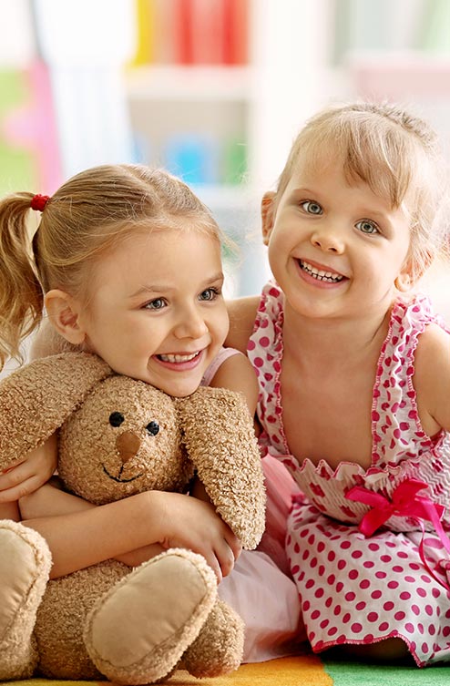 Friends Learning Together Through Play Activities
