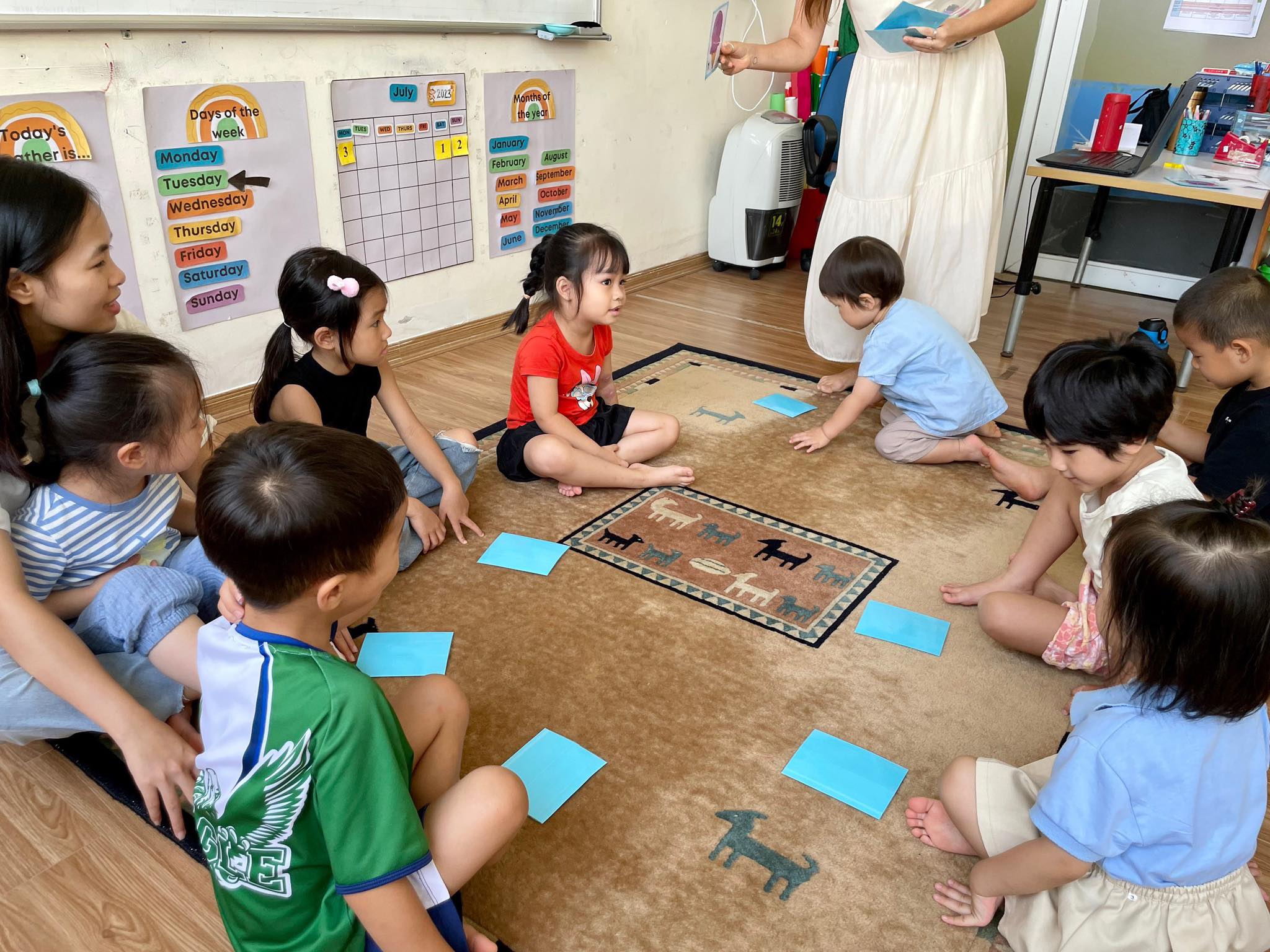 Children Learning Through Interactive Group Activities